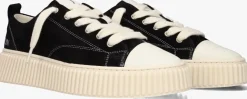 zwarte rhun lage sneakers 2020 treble