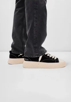zwarte rhun lage sneakers 2020 treble