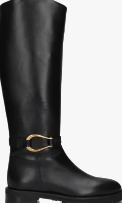 zwarte roberto festa hoge laarzen nia