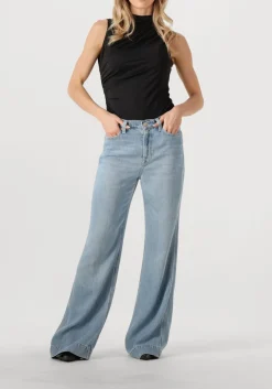 zwarte rosemunde top billie sl drape top