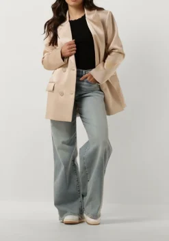 zwarte rosemunde t-shirt benita silk t-shirt w/ lace