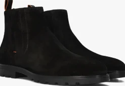 zwarte santoni boots sue cheslea gz