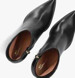 zwarte santoni enkellaarsjes 71846