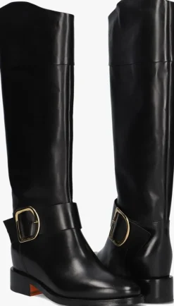 zwarte santoni hoge laarzen wshm70235bj2b