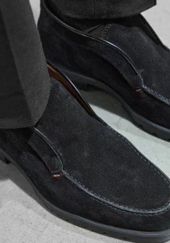 zwarte santoni instappers sue spiegel klep instap gz