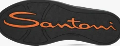 zwarte santoni lage sneakers 21779