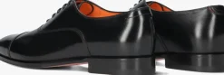 zwarte santoni nette schoenen 18883