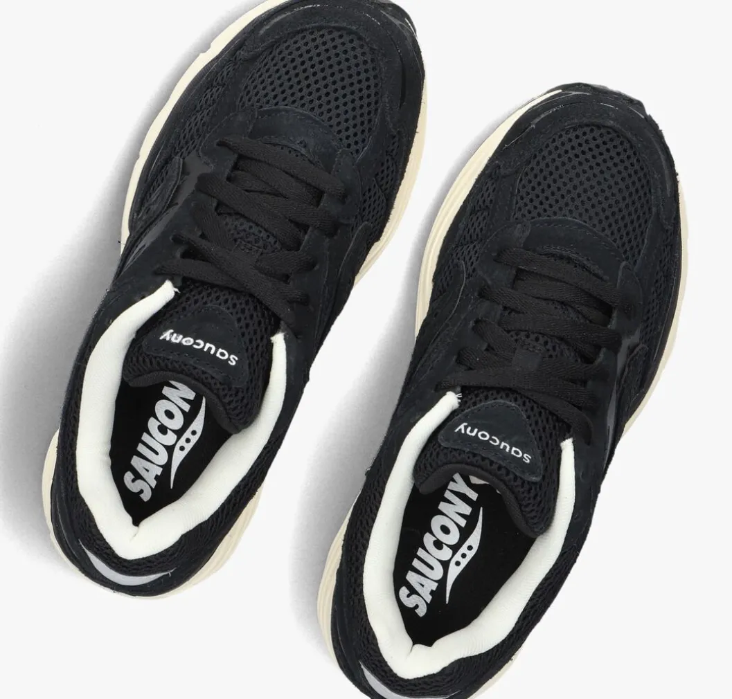 zwarte saucony lage sneakers progrid omni 9