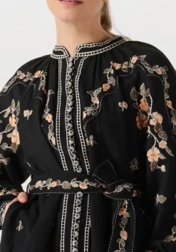 zwarte scarlett poppies mini jurk fiucci short dress