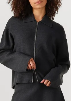 zwarte second female jack siv knit cardigan