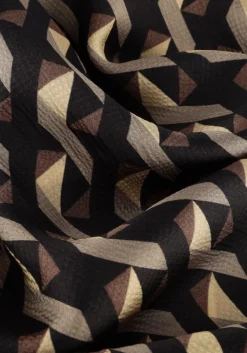 zwarte second female midi jurk hopi dress