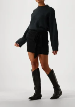 zwarte second female minirok festive skirt