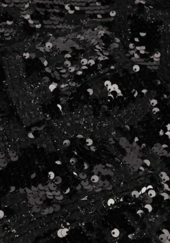 zwarte second female minirok flakes skirt