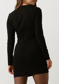 zwarte second female mini jurk kos short dress