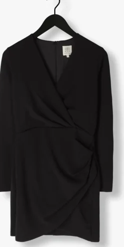 zwarte second female mini jurk kos short dress