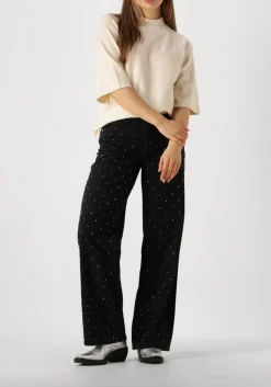 zwarte second female straight leg jeans jayden denim jeans