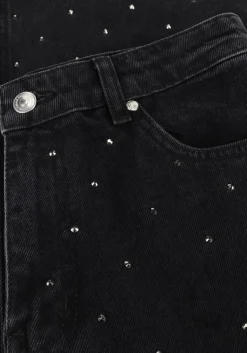 zwarte second female straight leg jeans jayden denim jeans