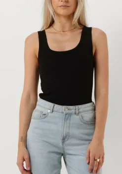 zwarte second female top ambra tanktop