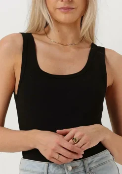 zwarte second female top ambra tanktop