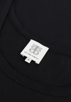 zwarte second female top ambra tanktop