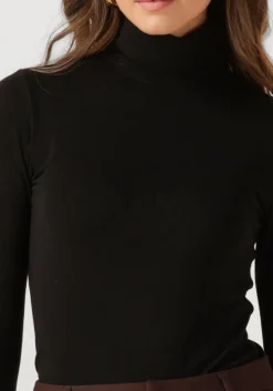 zwarte second female vest matima t-neck tee