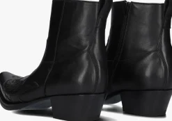 zwarte sendra cowboylaarzen 12185p
