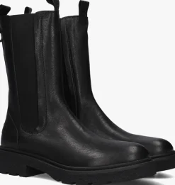 zwarte shabbies chelsea boots jacy shelly