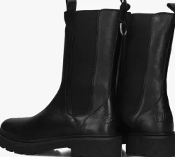 zwarte shabbies chelsea boots jacy shelly