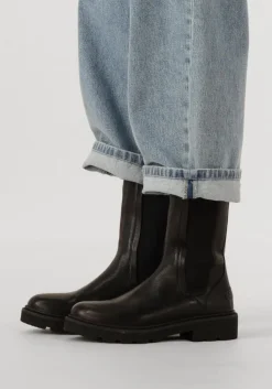 zwarte shabbies chelsea boots jacy shelly