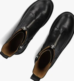 zwarte shabbies enkelboots tirza zipa