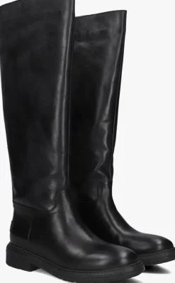 zwarte shabbies hoge laarzen duck tala