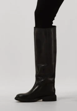 zwarte shabbies hoge laarzen duck tala