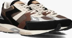 zwarte shabbies lage sneakers abbey run