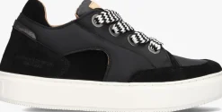 zwarte shabbies lage sneakers ragy chunky