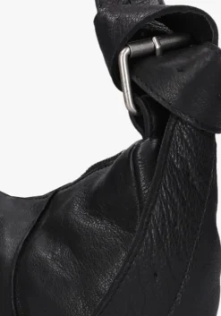 zwarte shabbies schoudertas platamini