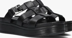 zwarte shabbies slippers 170020404 shs1406