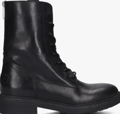 zwarte shabbies veterboots duck lacey