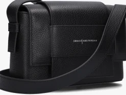 zwarte smaak amsterdam schoudertas megan