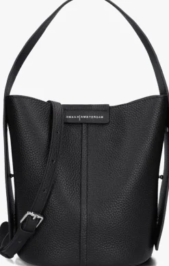 zwarte smaak amsterdam schoudertas nathan