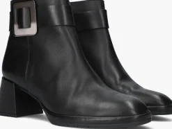 zwarte softwaves enkellaarsjes 89002 led