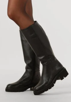 zwarte softwaves hoge laarzen 9.29.06