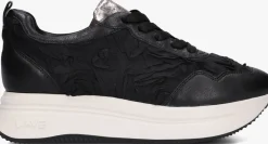 zwarte softwaves lage sneakers 9.13.15