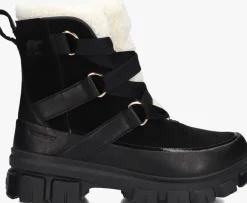 zwarte sorel veterboots torino v resort dames