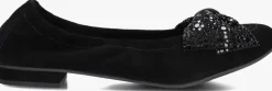 zwarte stefano lauran ballerina's 21105