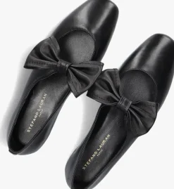 zwarte stefano lauran ballerina's bailarina lazo
