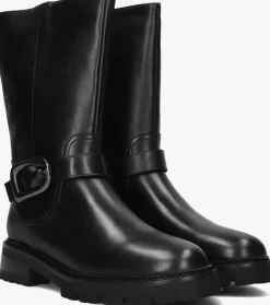 zwarte stefano lauran biker boots pe2052