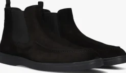 zwarte stefano lauran chelsea boots 24859