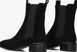 zwarte stefano lauran chelsea boots botin plano