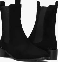 zwarte stefano lauran chelsea boots botin plano