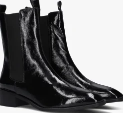 zwarte stefano lauran chelsea boots botin plano